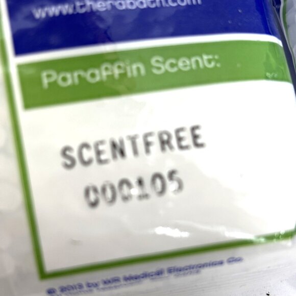 Therabath paraffin Bundle Three 1 lb. ScentFree– Hypoallergenic Bags  NWT - Picture 3 of 6